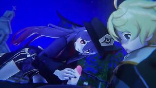 Hu Tao Genshin Impact 3D Hentai Remake Shortver - a fiery animated adventure