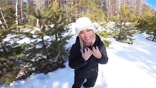 I got lost in the forest and forester Vitya showed me the way in 4K
