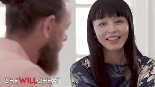 Marica Hase cheats on her husband with her teacher in a steamy scene
