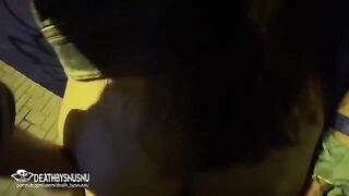 I fucked a Spanish street girl and she squirted on me after a party