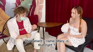 The doctor checked the girl's virginity after she lied