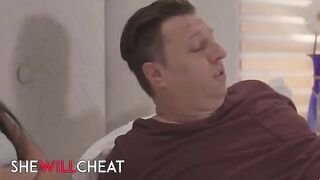 A desperate Ember Snow learns about lesbian intimacy from stunning Vina Sky