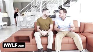 A hot MILF from Mylf seduced the young army guy with her amazing body