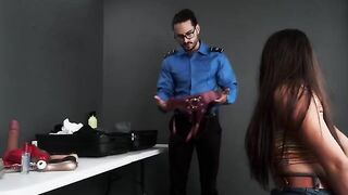 TSA agent found my toys in the bag and took me to his office