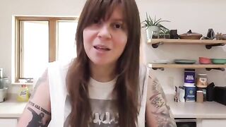 A neighbor with a weird Wisconsin accent begs for your cock and creampie