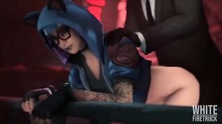 Lynx is a FortNite skin and in this compilation, it gets fucked hard
