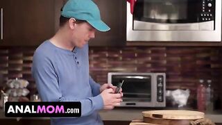 The boy was fucked by the hot MILF Dee Williams, whose big ass is legendary