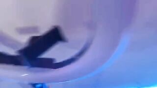 Hot stepmom washes dishes in sexy underwear, son fucks her hard
