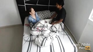A guy got into a room with his friend and a hidden camera