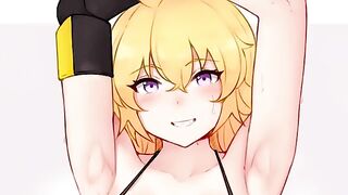 Yang's dick teasing is better than her fighting skills