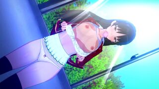 Suzune Horikita wants to do it with you in a hentai classroom setting