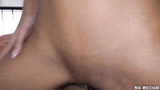 Black Asian teen Lia Lin Lia Lin has a sexy and slim body, especially her narrow waist and round ass