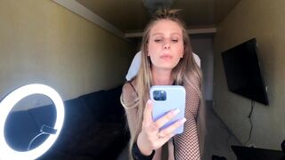 Fucking beauty on the phone camera