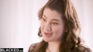 Alyx satisfies her rich sugar daddy in a steamy interracial encounter