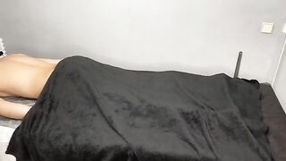 Masseuse has sex with her client in the steamy session