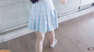 Hot vacation sex with a Chinese teen in a scenic setting