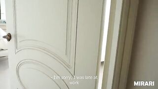 A cute college girl plays with her pussy and wants to be fucked hard