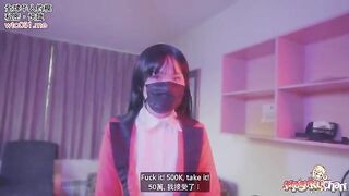 Yumeko Kakegurui loses a bet, has sex without panties or condoms