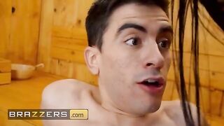 Blondie Fesser & Sara Retali catch peeping Jordi for a threesome