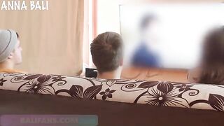 A narrow escape while sucking a stranger's dick on the couch