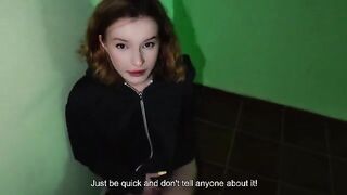 My parents are at home, let's have sex in the hall