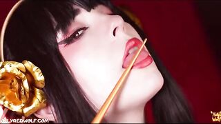 Yor forced Loid to fuck by her rules in a steamy scene