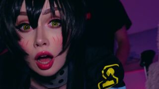 Tamaki tried to attract men and finally got intense sex - CUT version