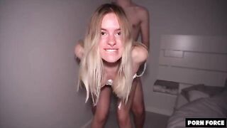 Big booty blonde gets manhandled hard in the college dorm - MiradaVideo - Bleached Raw - Ep 33