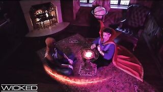 Deadpool and Captain Marvel fucked by Spiderman in a thrilling parody scene