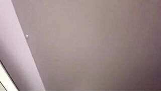 The man fucks sexy girl in the airport toilet