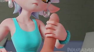 SPLATOON 3 HENTAI SFM COMPILATION - Octoling girl gets multiple orgasms in this hot hentai