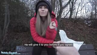 Massive tits Czech girl Dominno gets fucked in hotel room by Public Agent
