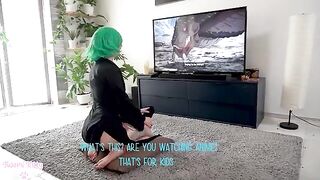 Tatsumaki from One Punch Man gets her pussy railed by a horny Saitama