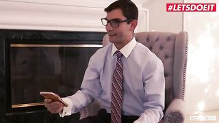 Lawyer fucked hard by stunning American babe Gina Valentina