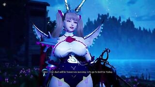Under The Witch Alpha - Hero Alice Footjob Introduction