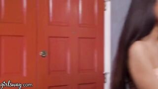 The stepmom caught her stepson with his girlfriend Eliza Ibarra