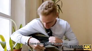 Tried to finish college, but finished in the tutor's mouth