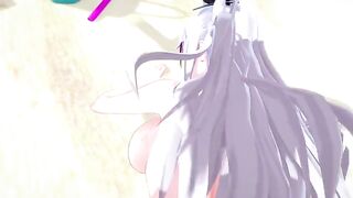 I fucked the huge tits waifu Prinz Eugen from Azur Lane in POV