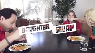 A thief girl is fucked hard in the ass by an officer in the backroom