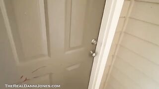 Danni Jones, the sexy MILF, gets delivery from a hot boy