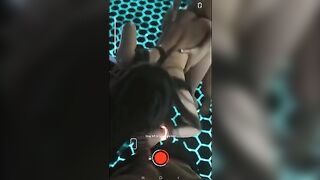 Tifa Lockhart in hot threesome sex and blowjobs action