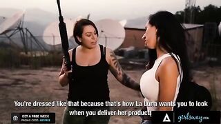 The Femdom Cartel Boss Luna Star teaches her girls to properly behave