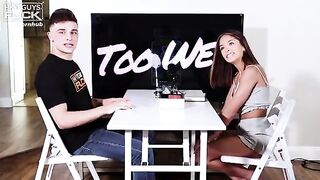 The HGF Experience Live Sex Gameshow - Chase Man Handles This Petite Cock Hungry FREAK! (with a twist)