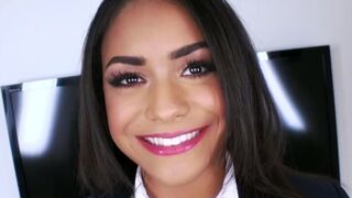 Nicole Bexley is a horny schoolgirl who loves to be naughty