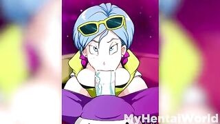 Best Bulma Hentai Animation Scenes from Dragon Ball Super