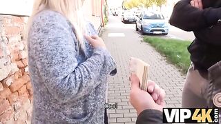 The man made a bet that he would fool around with a big-breasted girl