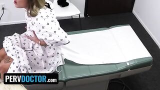 Doctor’s office roleplay with big-breasted babe Mimi Monet getting fucked hard