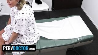 Doctor’s office roleplay with big-breasted babe Mimi Monet getting fucked hard