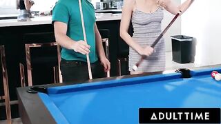 Two roommates Paige Owens and Kay Lovely fuck with a young man in ADULT TIME scene