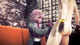 My Hero Academia - Mina Ashido gets her pussy smashed